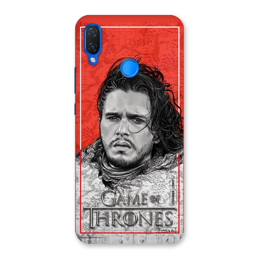 Jon Snow Nights Watch Back Case for Huawei P Smart+