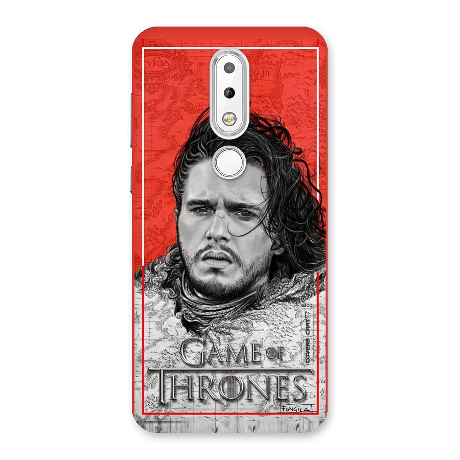 Jon Snow Nights Watch Back Case for Nokia 6.1 Plus