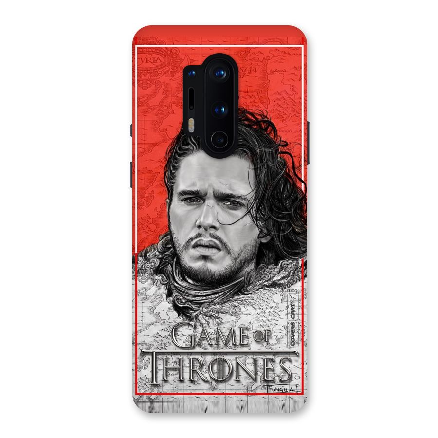 Jon Snow Nights Watch Back Case for OnePlus 8 Pro