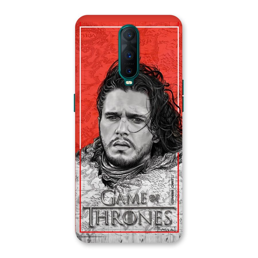 Jon Snow Nights Watch Back Case for Oppo R17 Pro
