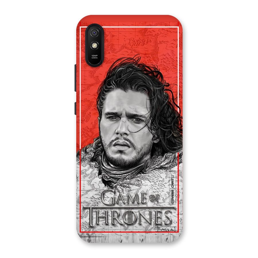 Jon Snow Nights Watch Back Case for Redmi 9A