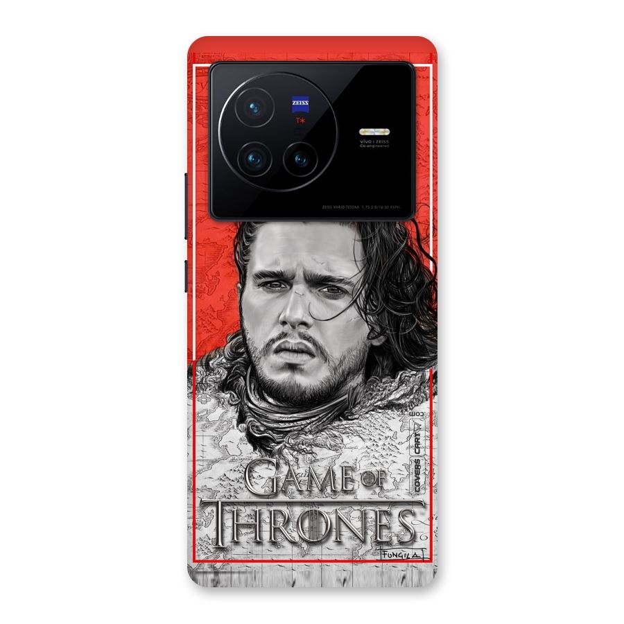 Jon Snow Nights Watch Back Case for Vivo X80