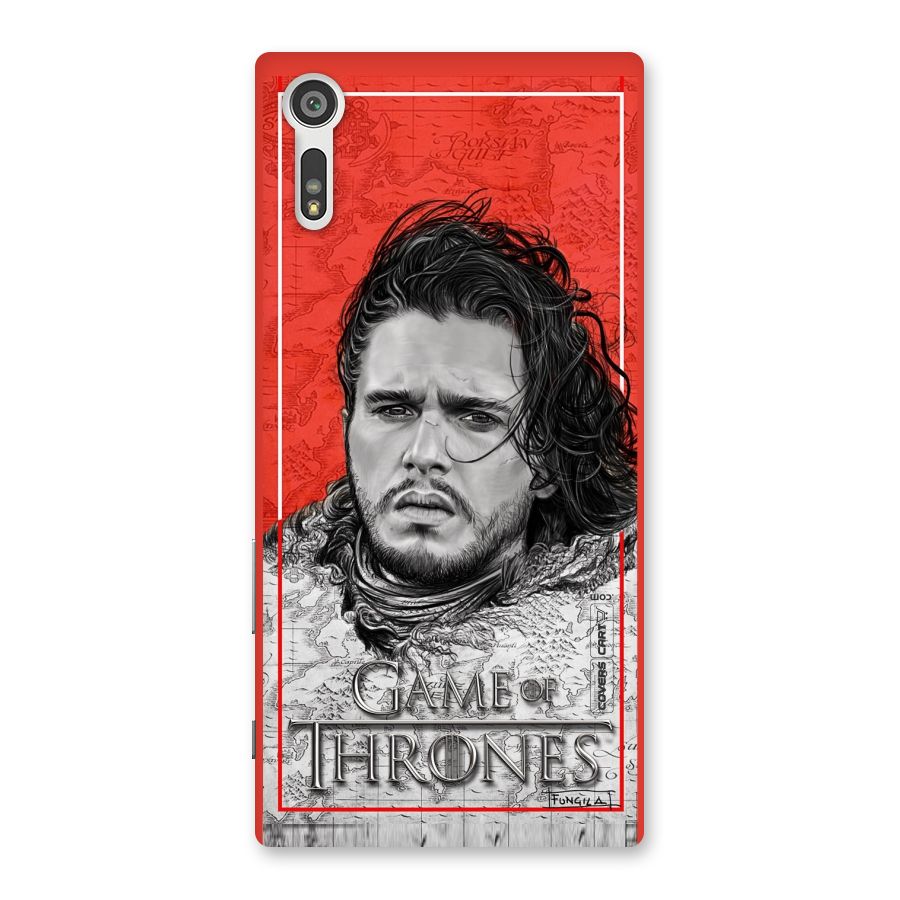 Jon Snow Nights Watch Back Case for Xperia XZ