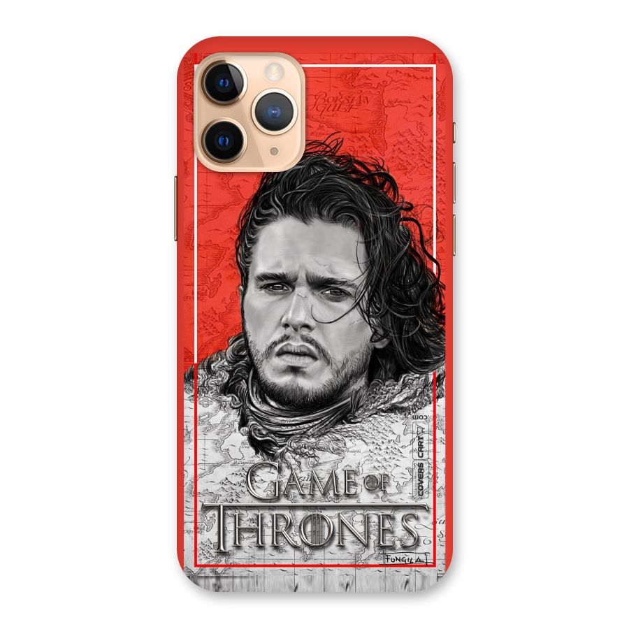 Jon Snow Nights Watch Back Case for iPhone 11 Pro