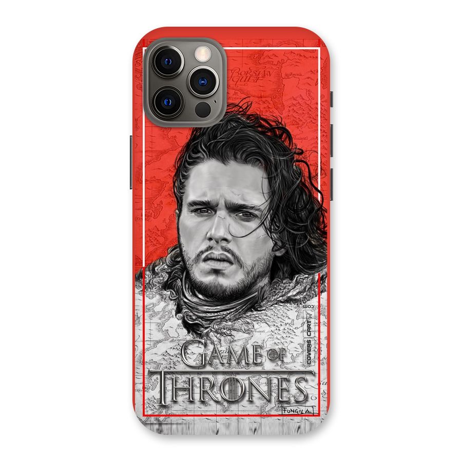Jon Snow Nights Watch Back Case for iPhone 12 Pro