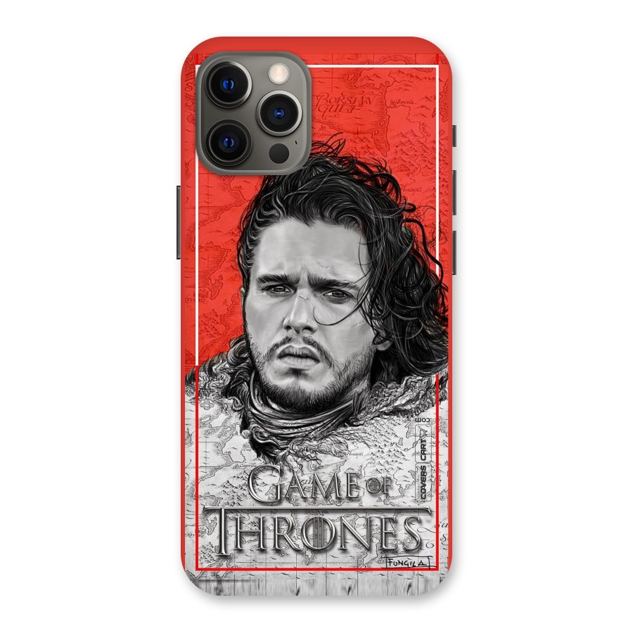 Jon Snow Nights Watch Back Case for iPhone 12 Pro Max