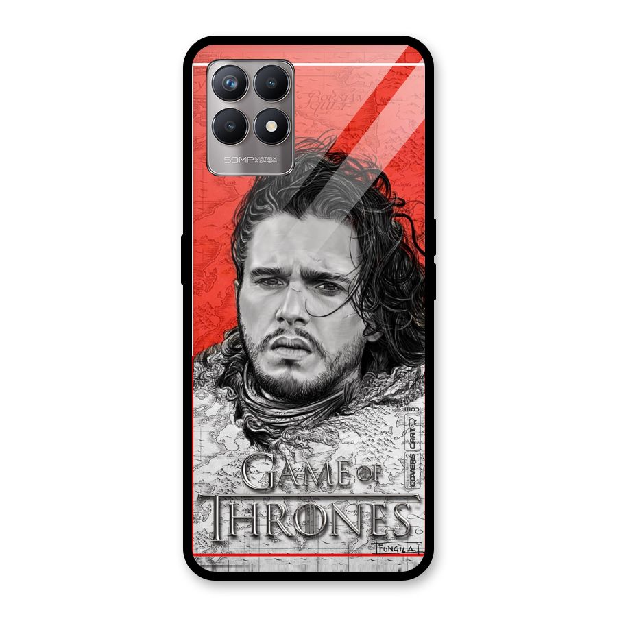 Jon Snow Nights Watch Glass Back Case for Realme Narzo 50
