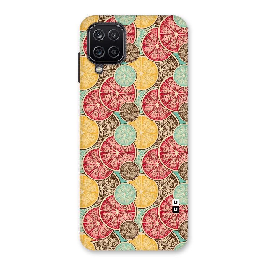 Juicy Pattern Back Case for Galaxy A12