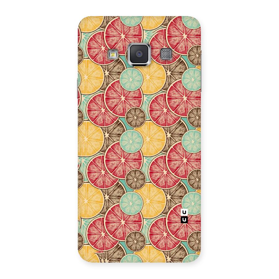 Juicy Pattern Back Case for Galaxy A3