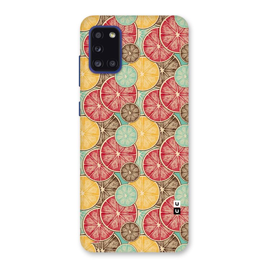 Juicy Pattern Back Case for Galaxy A31