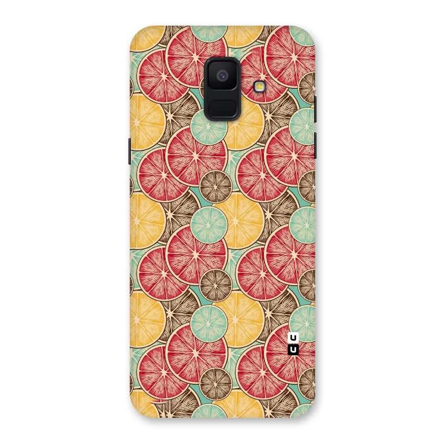 Juicy Pattern Back Case for Galaxy A6 (2018)