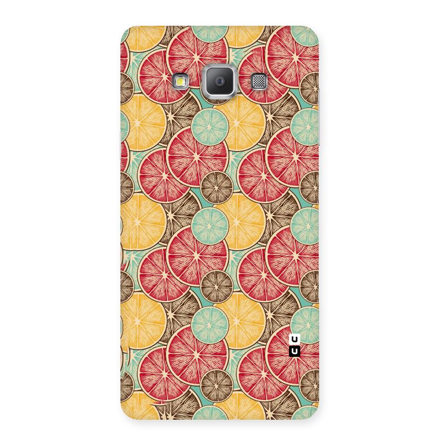 Juicy Pattern Back Case for Galaxy A7