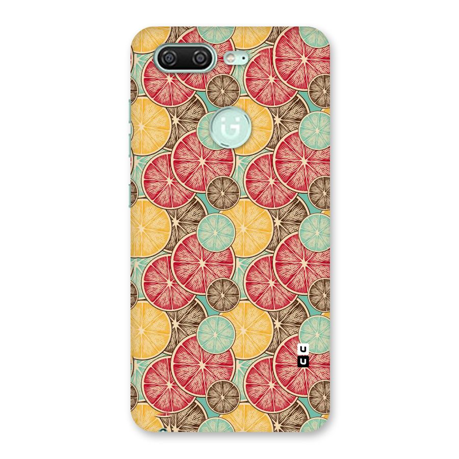 Juicy Pattern Back Case for Gionee S10