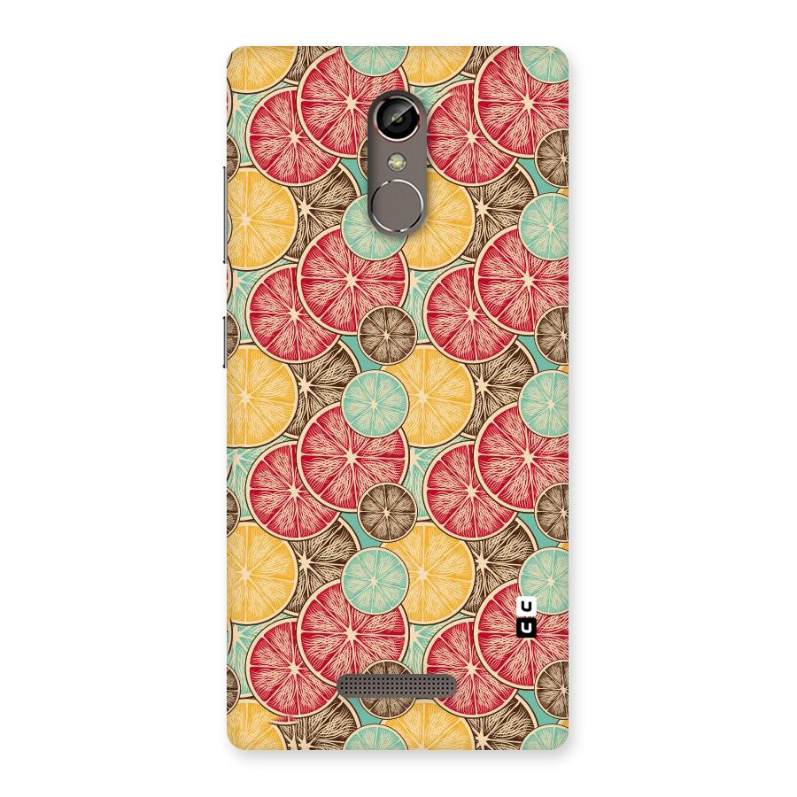 Juicy Pattern Back Case for Gionee S6s