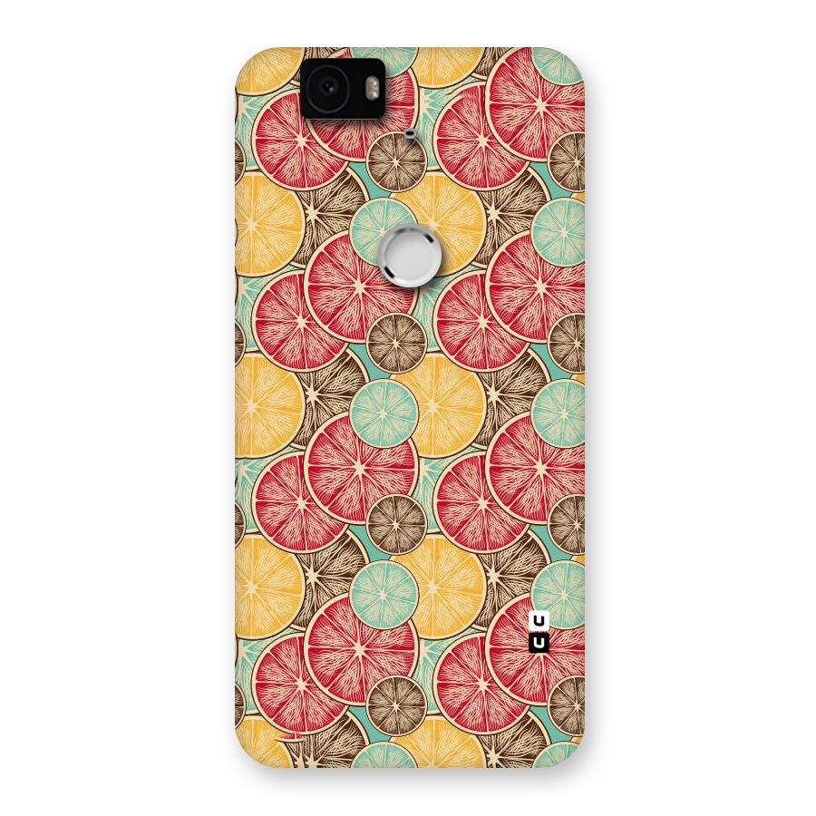 Juicy Pattern Back Case for Google Nexus-6P