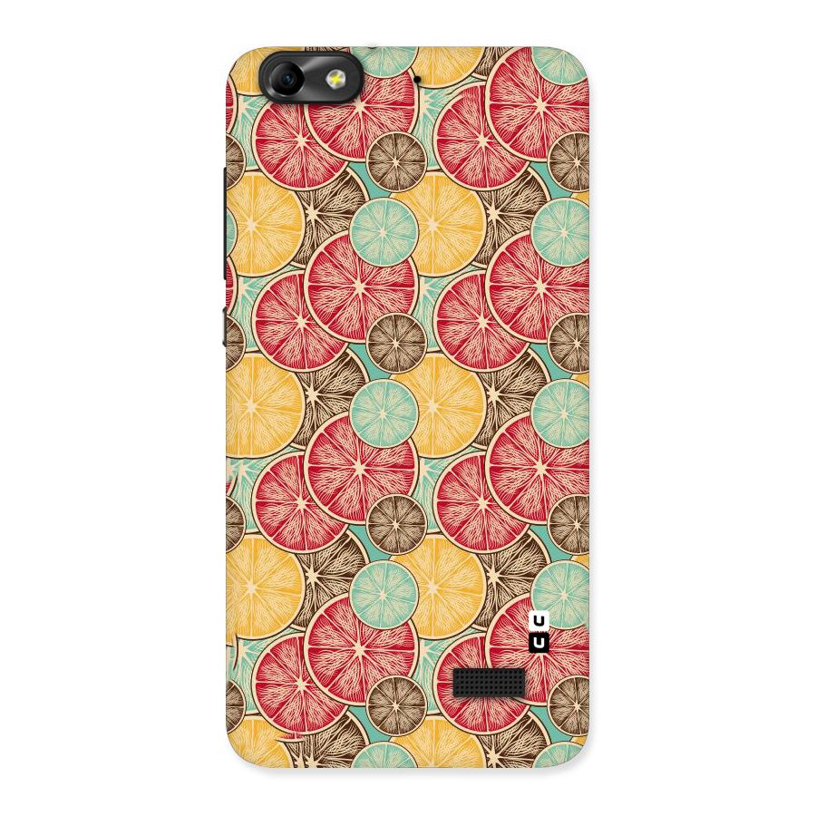 Juicy Pattern Back Case for Honor 4C