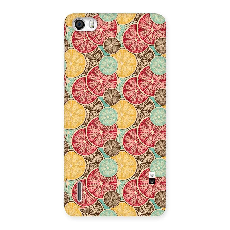 Juicy Pattern Back Case for Honor 6