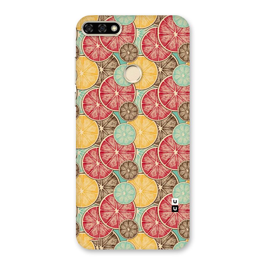 Juicy Pattern Back Case for Honor 7A