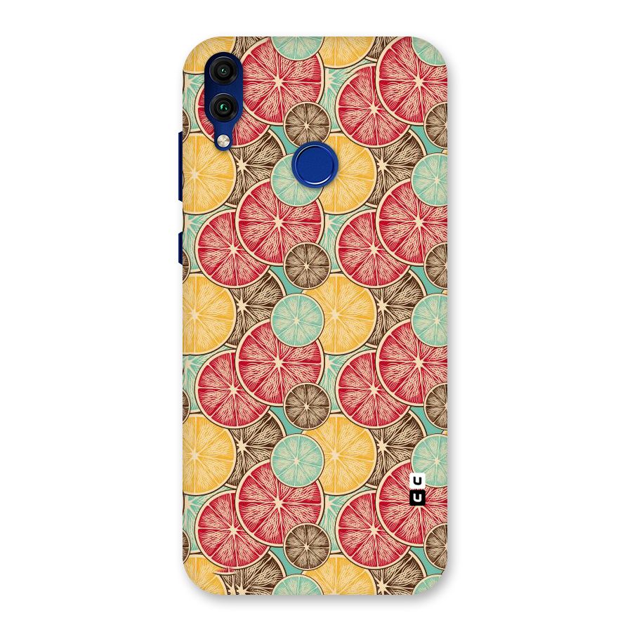 Juicy Pattern Back Case for Honor 8C