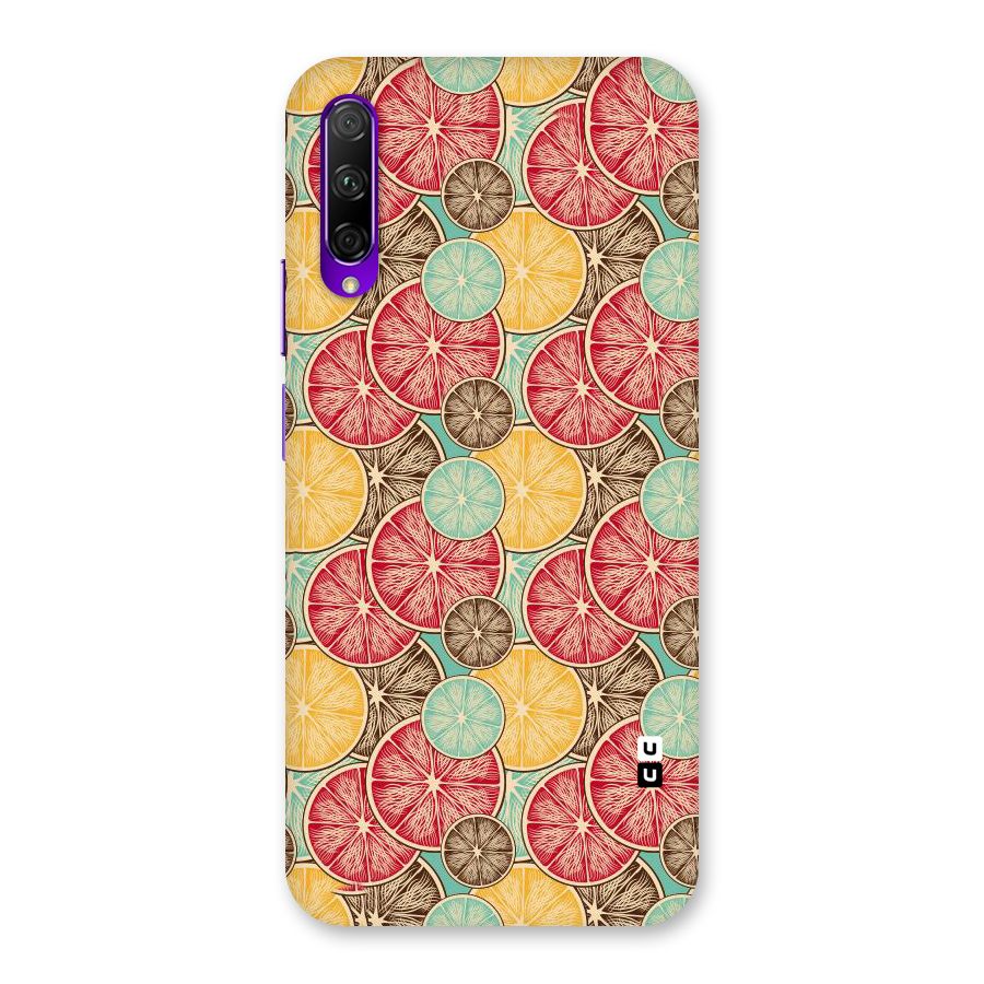 Juicy Pattern Back Case for Honor 9X Pro