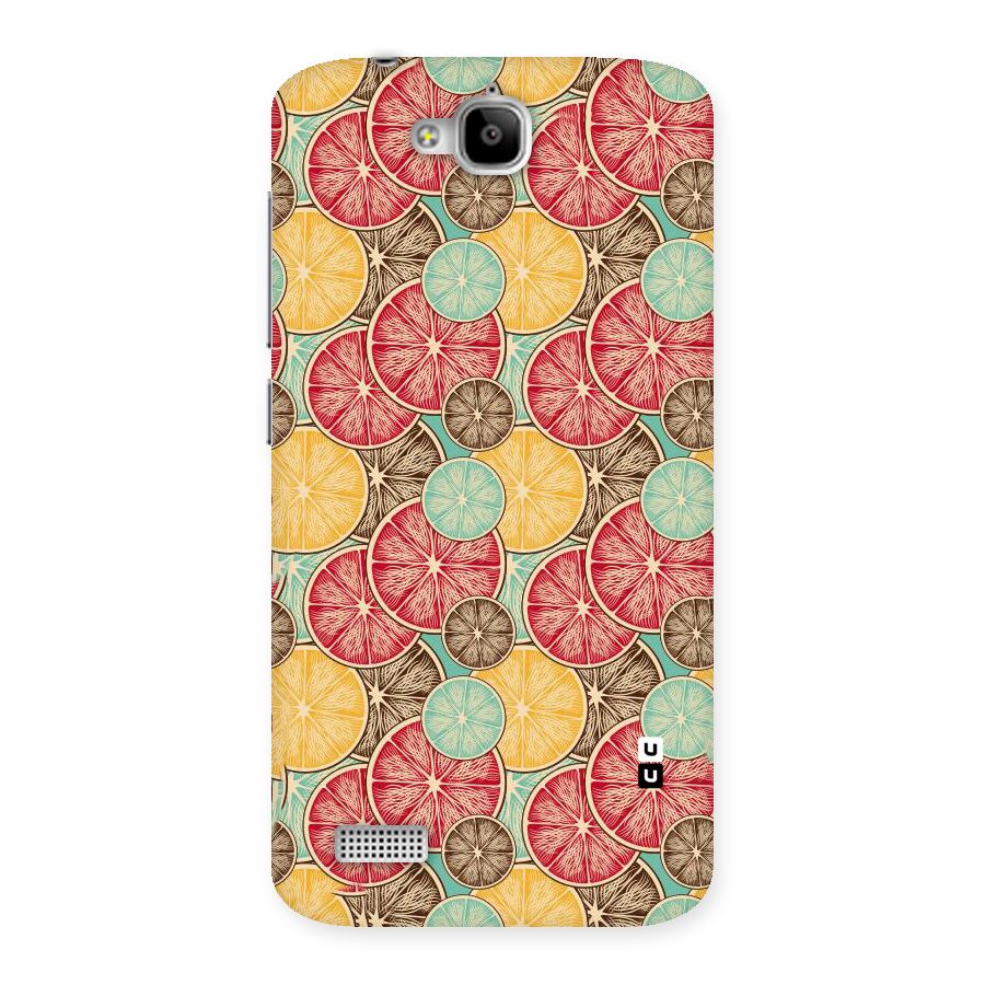 Juicy Pattern Back Case for Honor Holly
