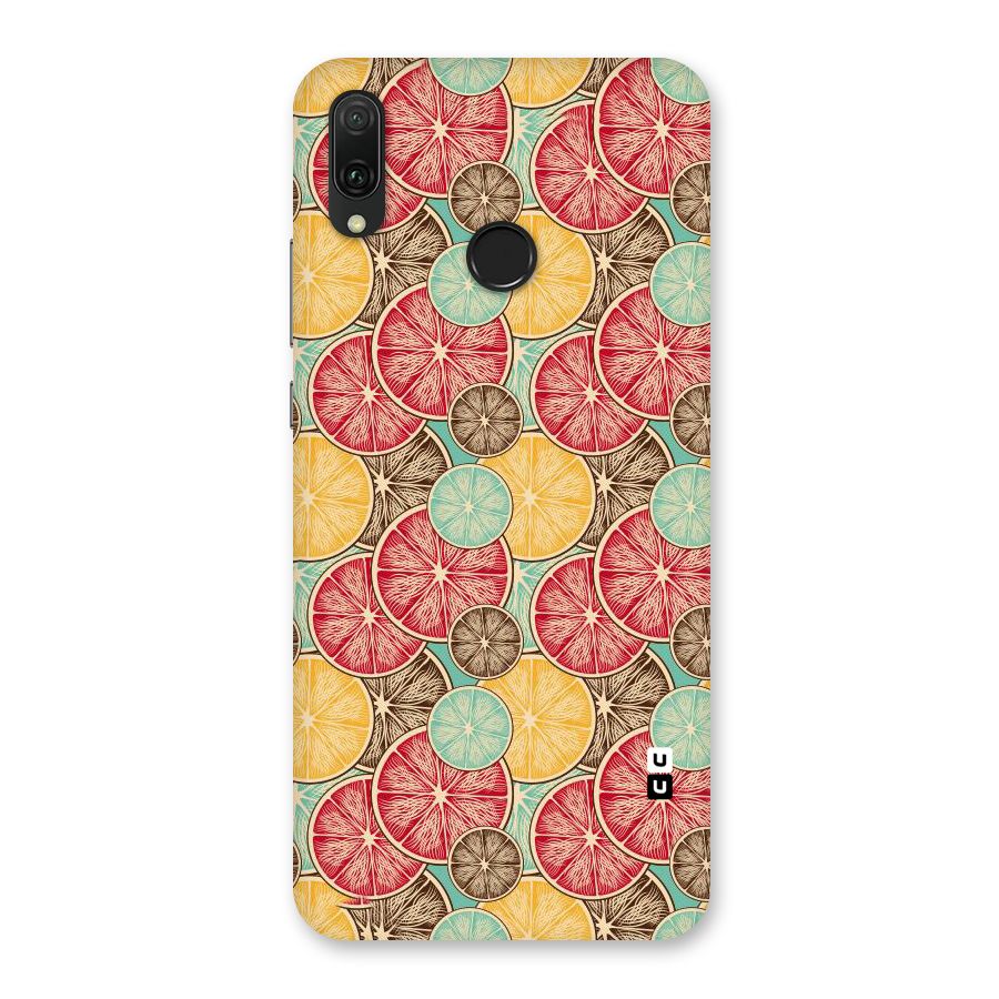 Juicy Pattern Back Case for Huawei Y9 (2019)