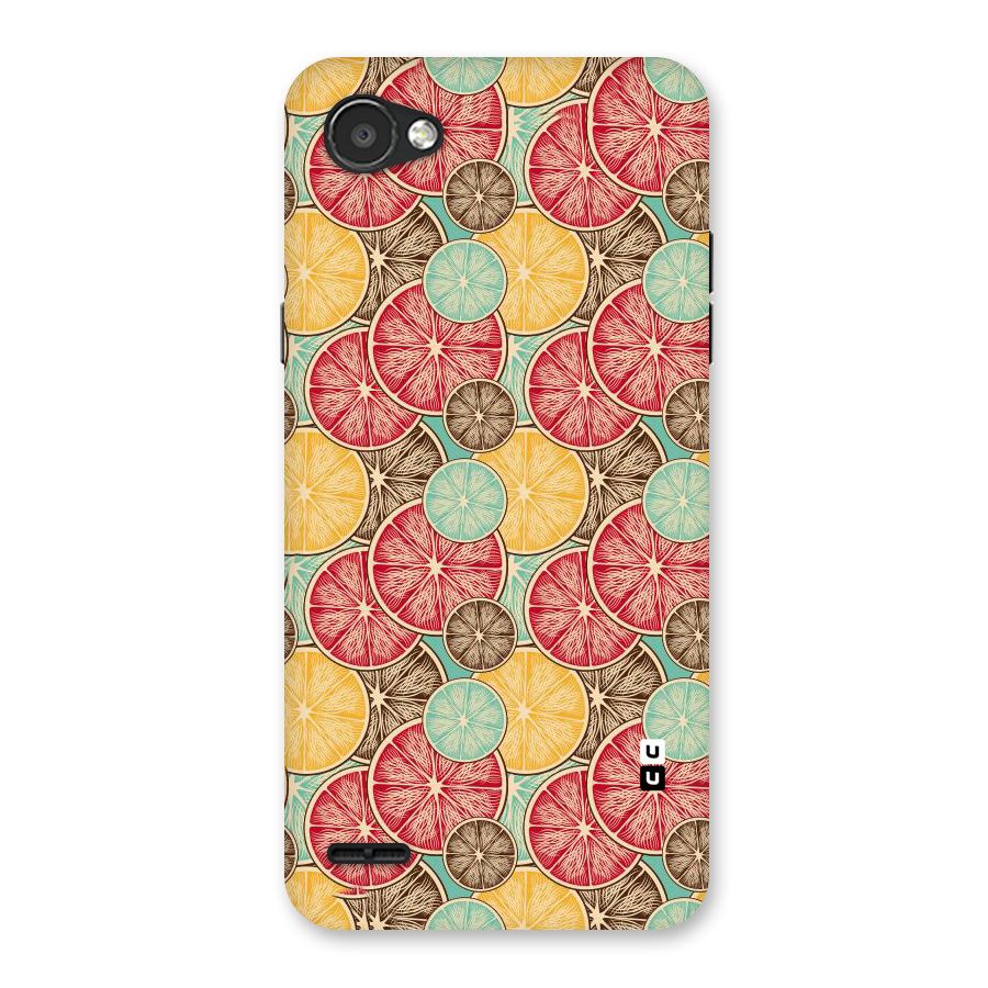 Juicy Pattern Back Case for LG Q6