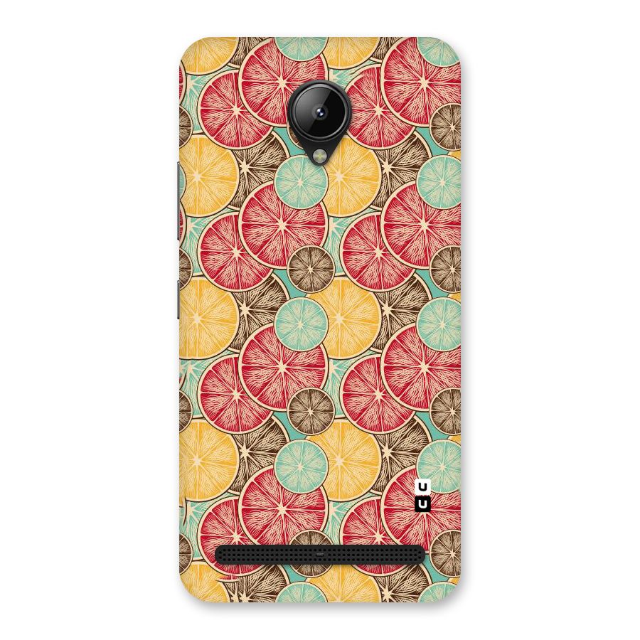 Juicy Pattern Back Case for Lenovo C2