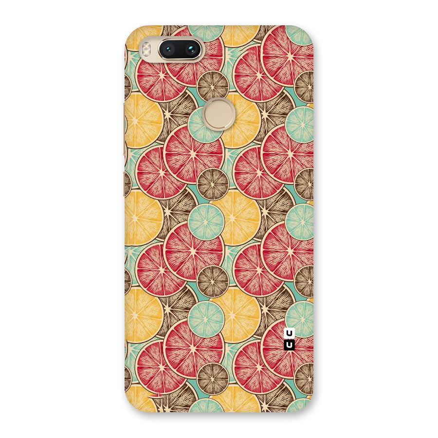 Juicy Pattern Back Case for Mi A1
