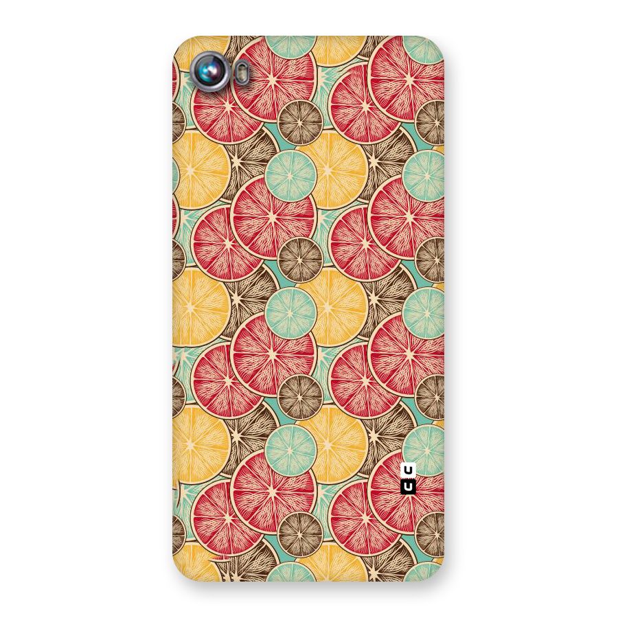 Juicy Pattern Back Case for Micromax Canvas Fire 4 A107