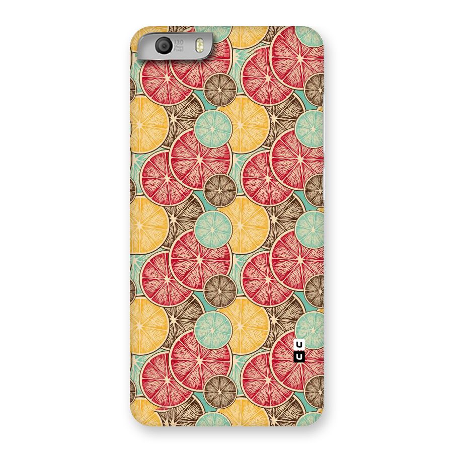 Juicy Pattern Back Case for Micromax Canvas Knight 2