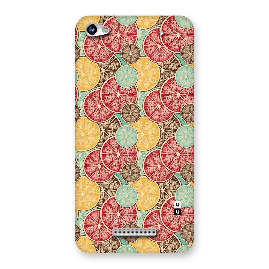 Juicy Pattern Back Case for Micromax Hue 2