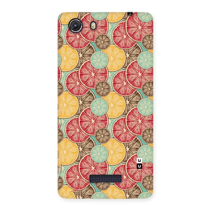 Juicy Pattern Back Case for Micromax Unite 3
