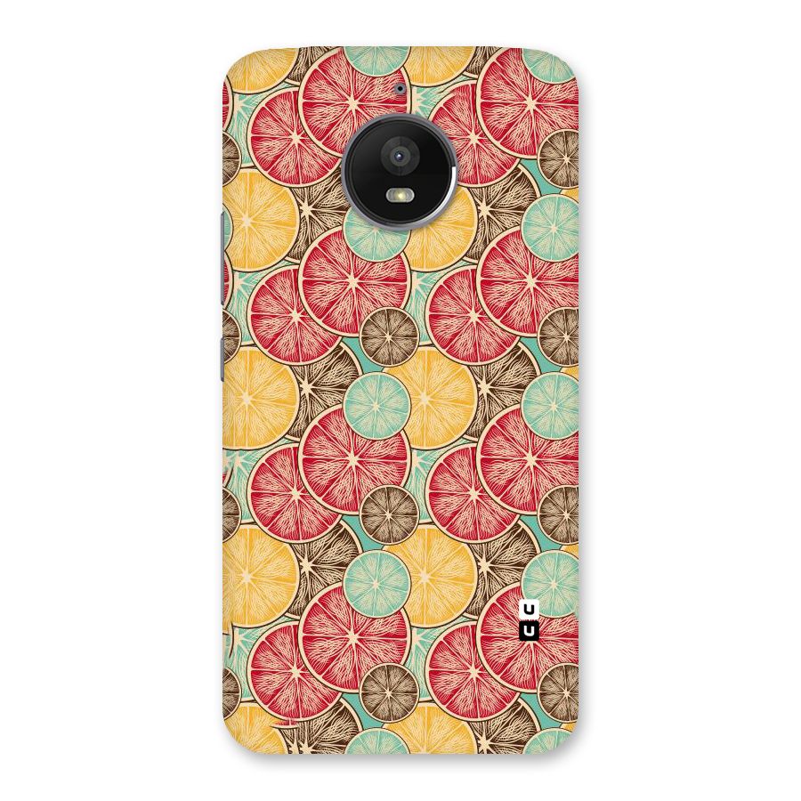 Juicy Pattern Back Case for Moto E4 Plus