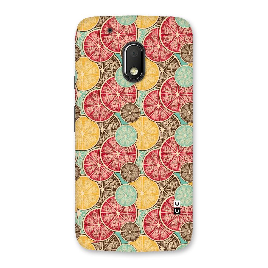 Juicy Pattern Back Case for Moto G4 Play