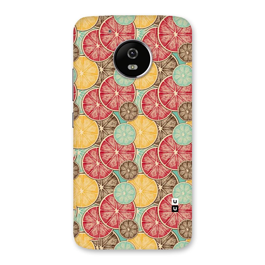 Juicy Pattern Back Case for Moto G5