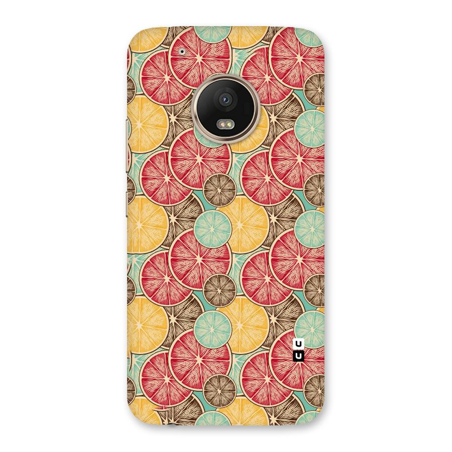 Juicy Pattern Back Case for Moto G5 Plus