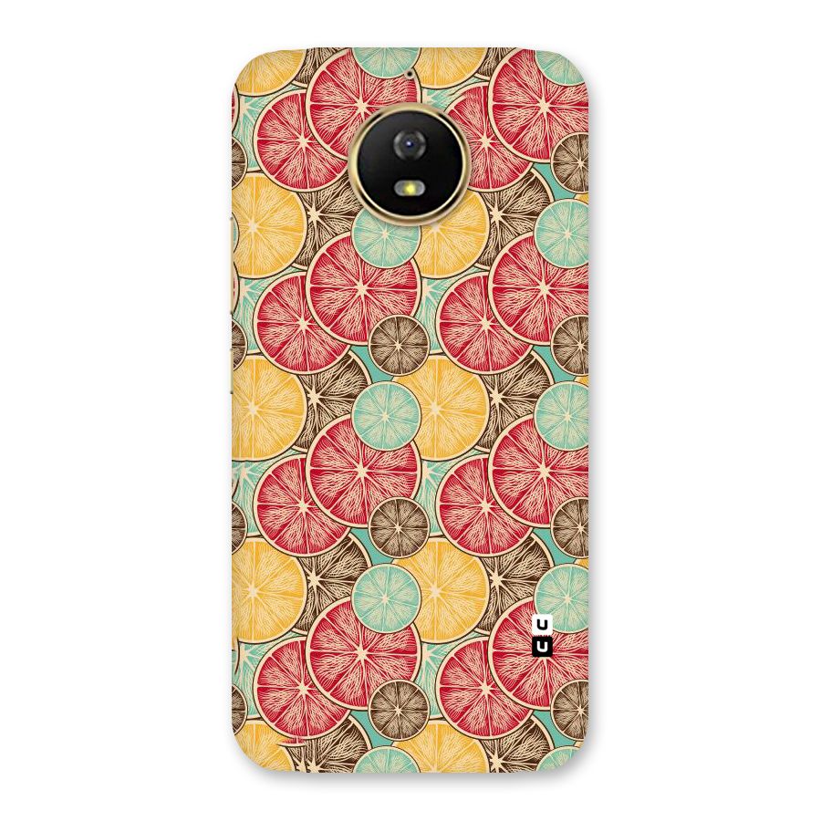 Juicy Pattern Back Case for Moto G5s