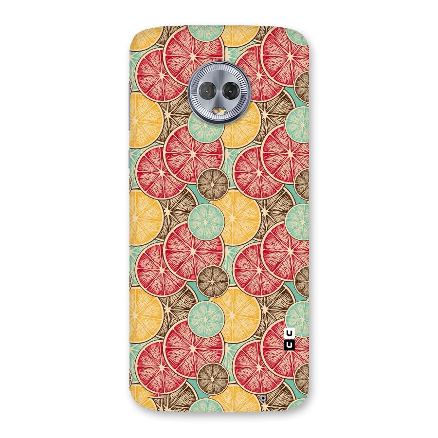 Juicy Pattern Back Case for Moto G6 Plus