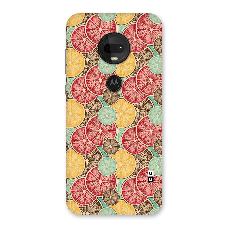 Juicy Pattern Back Case for Moto G7