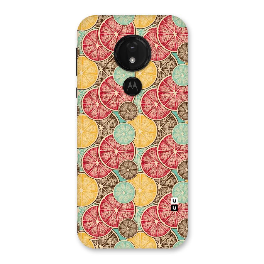Juicy Pattern Back Case for Moto G7 Power