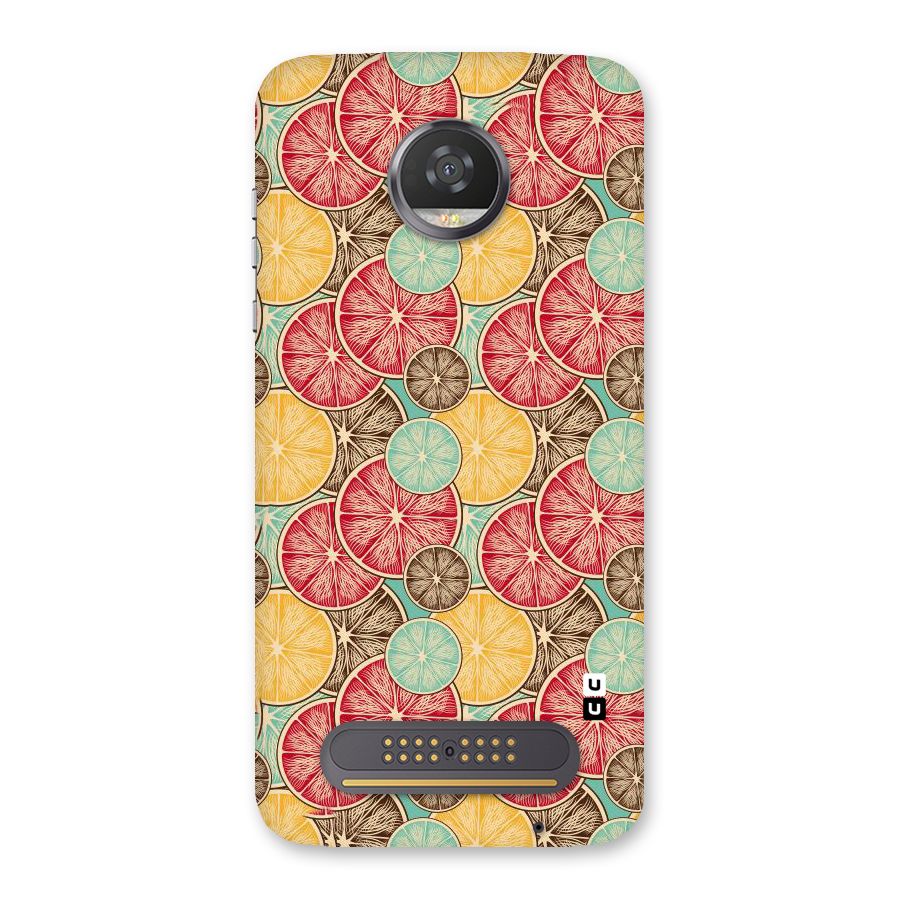 Juicy Pattern Back Case for Moto Z2 Play