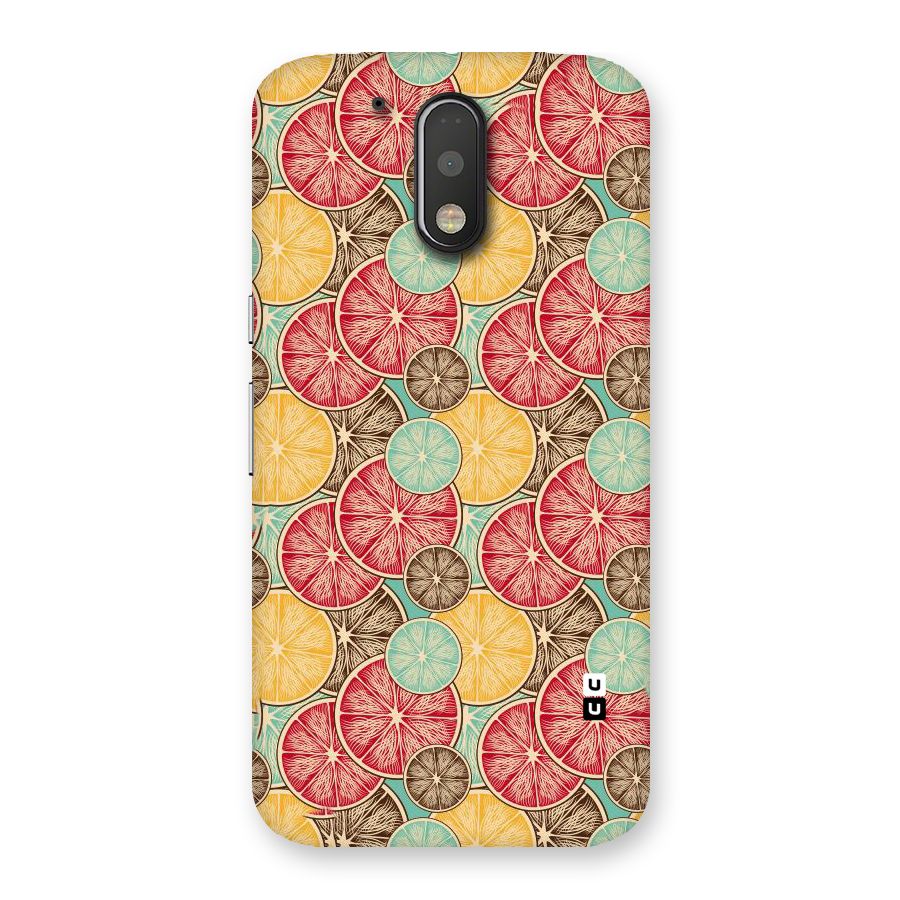 Juicy Pattern Back Case for Motorola Moto G4