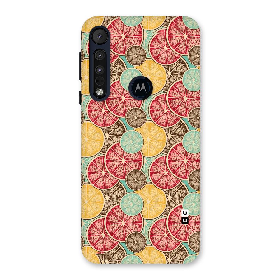 Juicy Pattern Back Case for Motorola One Macro