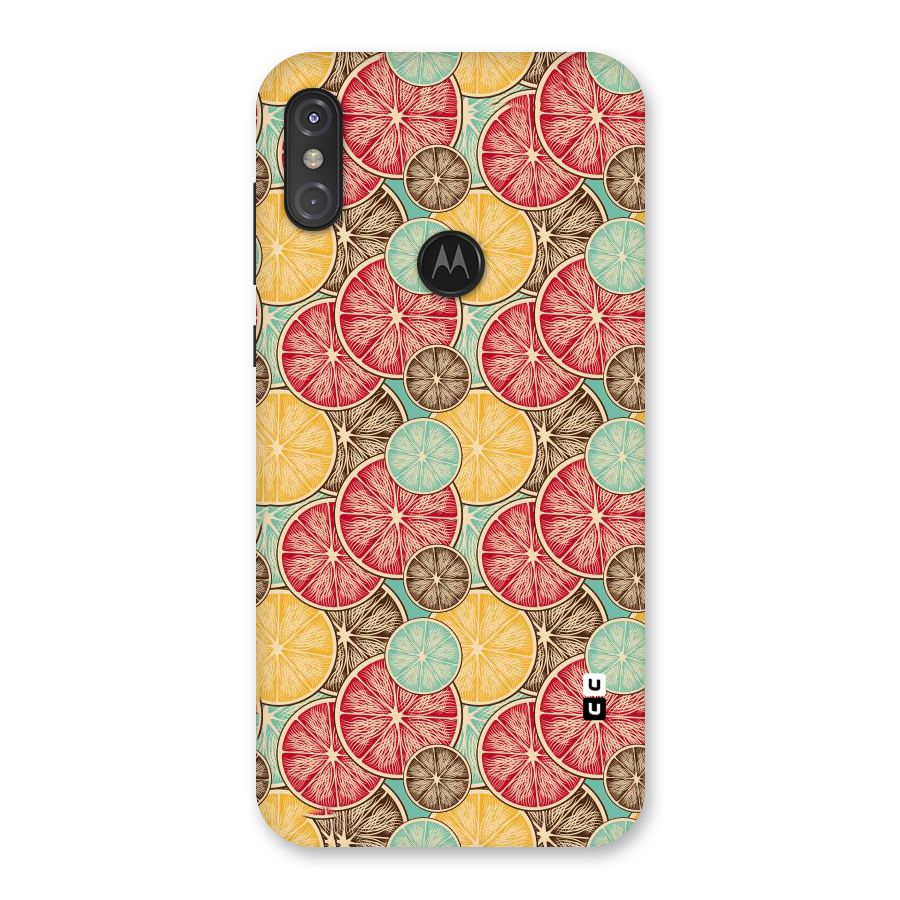Juicy Pattern Back Case for Motorola One Power