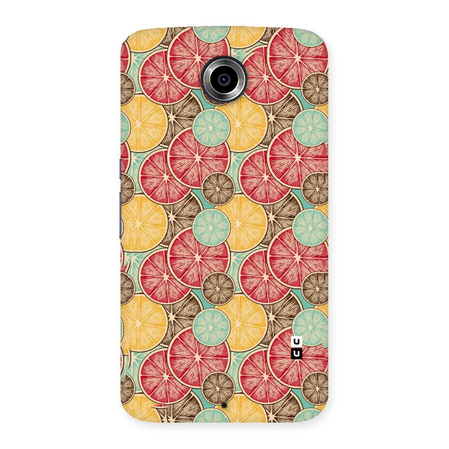 Juicy Pattern Back Case for Nexsus 6