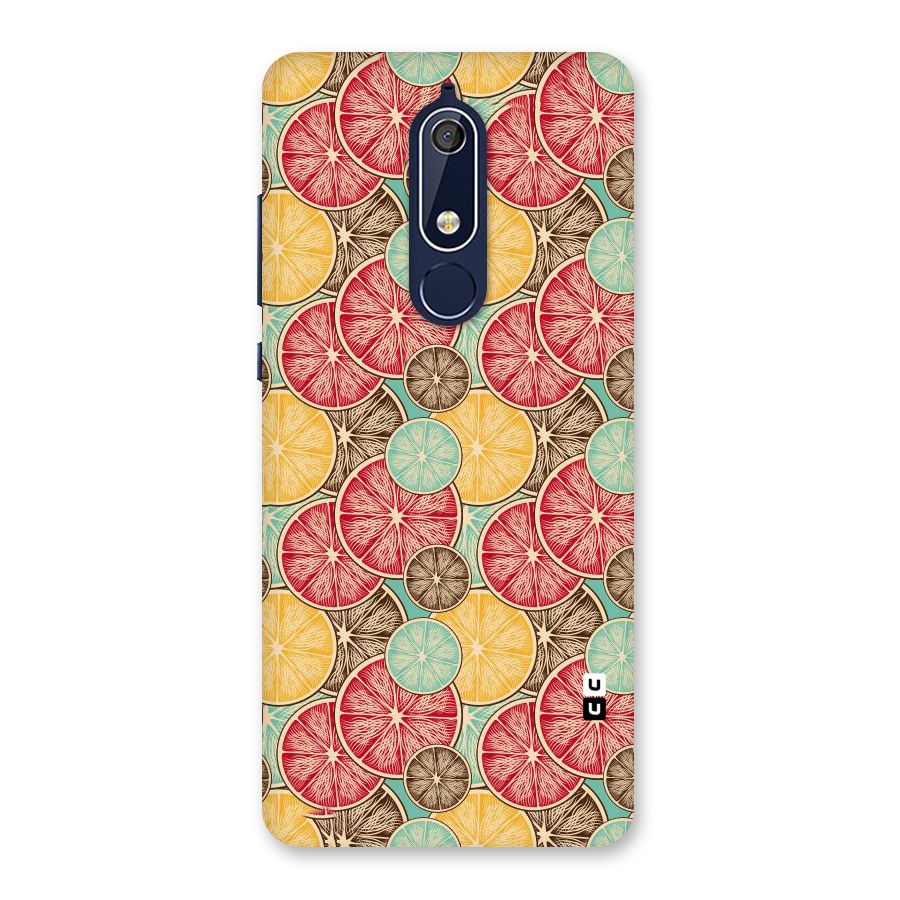 Juicy Pattern Back Case for Nokia 5.1
