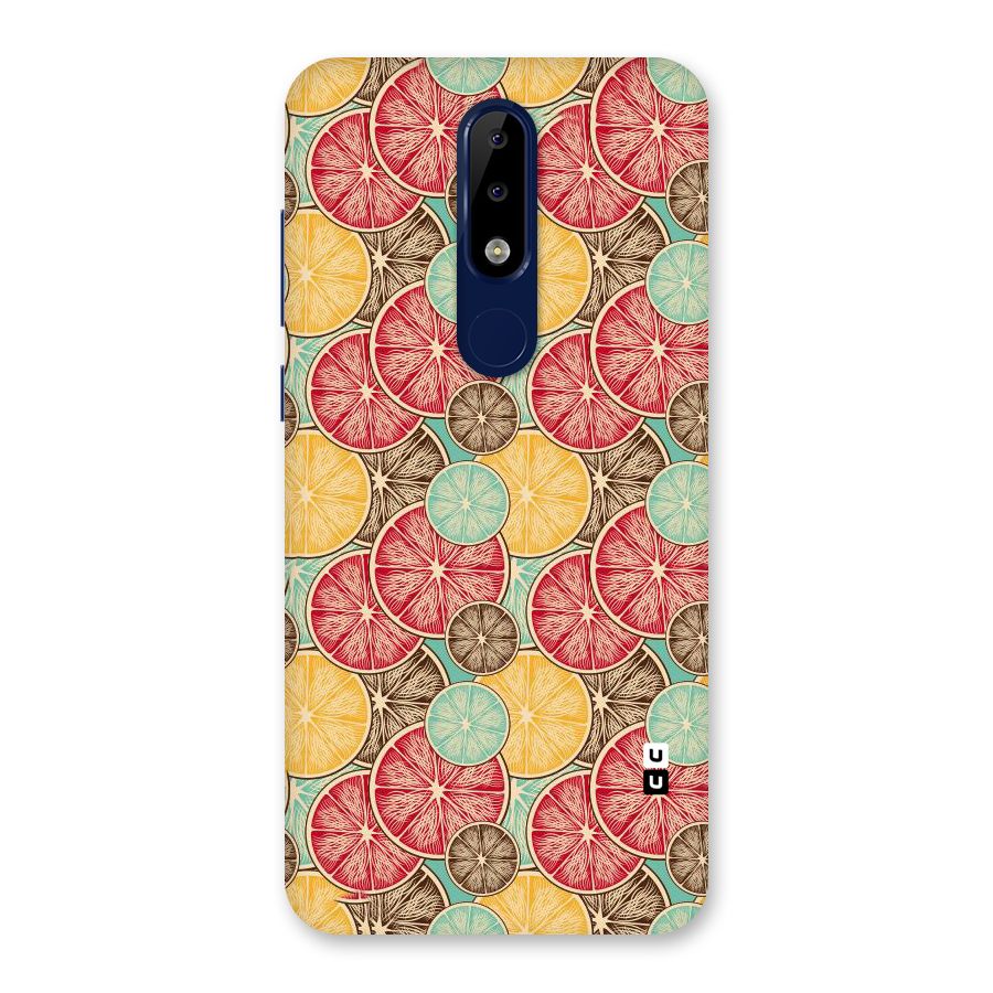 Juicy Pattern Back Case for Nokia 5.1 Plus