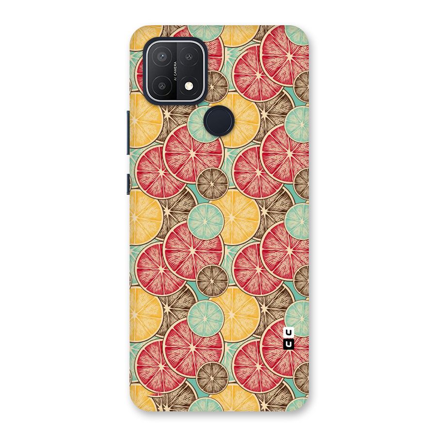Juicy Pattern Back Case for Oppo A15