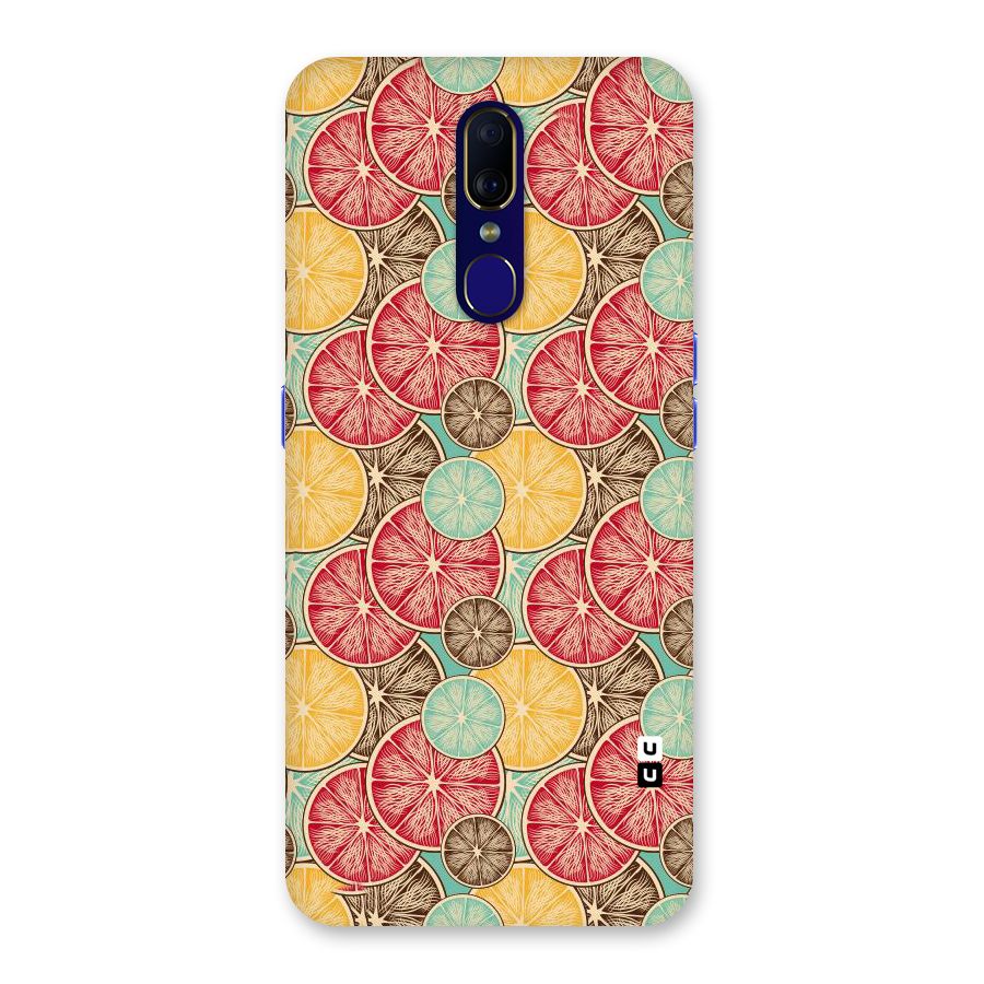 Juicy Pattern Back Case for Oppo A9